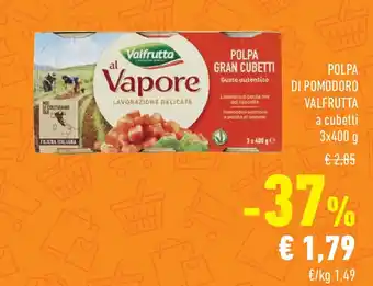 Conad Polpa di pomodoro VALFRUTTA offerta