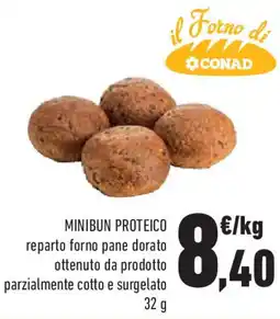 Conad Minibun proteico il Forno di offerta