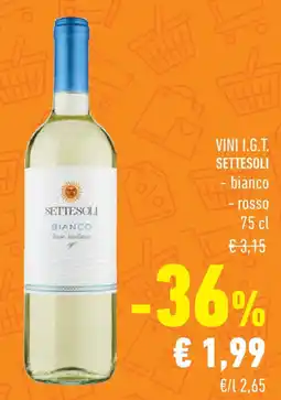 Conad Vini i.g.t. SETTESOLI - bianco offerta