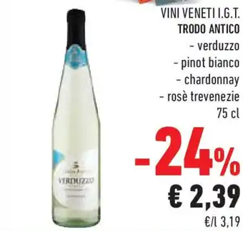 Conad Vini veneti i.g.t. TRODO ANTICO offerta