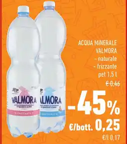 Conad Acqua minerale VALMORA offerta