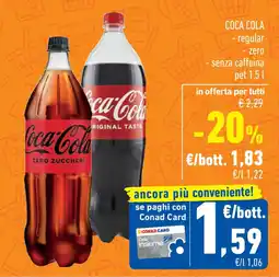 Conad Coca cola offerta