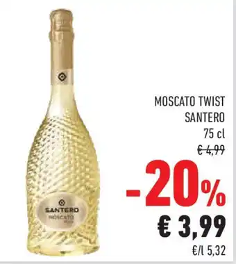 Conad Moscato twist SANTERO offerta