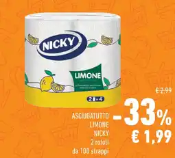 Conad Asciugatutto limone NICKY offerta