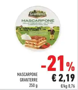 Conad Mascarpone GRANTERRE offerta