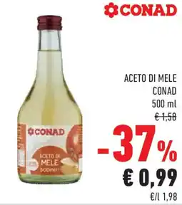 Conad Aceto di mele CONAD offerta