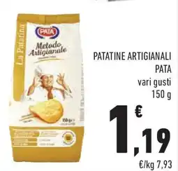 Conad Patatine artigianali PATA vari gusti offerta