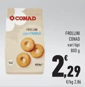 Conad FROLLINI CONAD vari tipi offerta