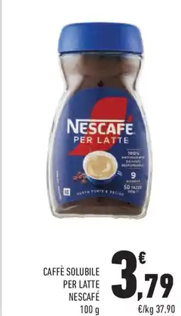 Conad Caffè solubile per latte NESCAFÉ offerta