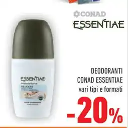 Conad Deodoranti conad ESSENTIAE offerta