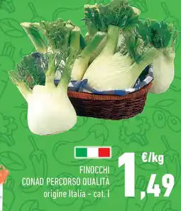 Conad Finocchi conad percorso qualità offerta