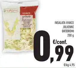 Conad Insalata vivace julienne ORTOROMI offerta