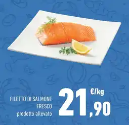 Conad Filetto di salmone fresco offerta