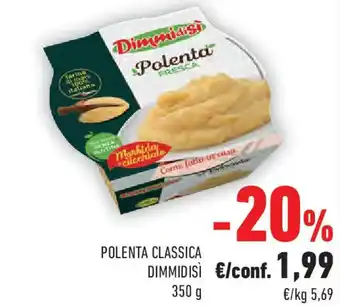 Conad Polenta classica DIMMIDISÌ offerta