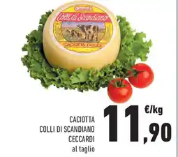 Conad Caciotta colli di scandiano CECCARDI offerta