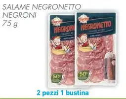 Conad Salame negronetto NEGRONI offerta