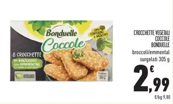 Conad Crocchette vegetali COCCOLE BONDUELLE offerta