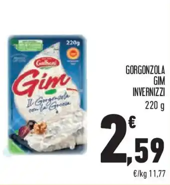 Conad Gorgonzola gim INVERNIZZI offerta