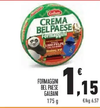 Conad Formaggini bel paese GALBANI offerta