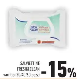 Conad Salviettine FRESH&CLEAN offerta