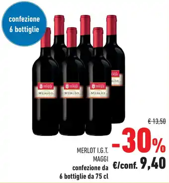 Conad Merlot i.g.t. MAGGI offerta