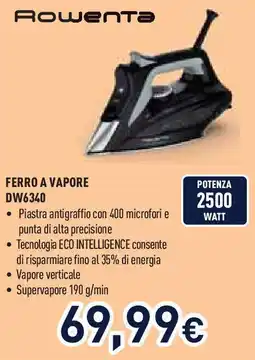 Unieuro ROWENTA Ferro a vapore DW6340 offerta