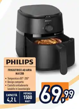 Unieuro Philips friggitrice AD ARIA NA1200 offerta