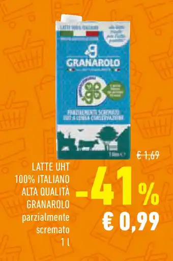 Conad Superstore Latte uht 100% italiano alta qualita GRANAROLO offerta