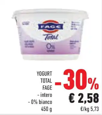 Conad Superstore Yogurt total FAGE offerta