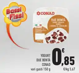 Conad Superstore Yogurt due bontà CONAD offerta