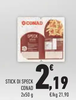 Conad Superstore Stick di speck CONAD offerta