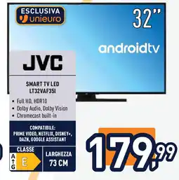 Unieuro JVC SMART TV LED LT32VAF351 offerta