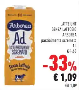 Conad Superstore Latte uht senza lattosio ARBOREA offerta