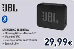 Unieuro Speaker go essential JBL offerta