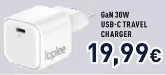 Unieuro GaN 30W USB-C TRAVEL CHARGER offerta