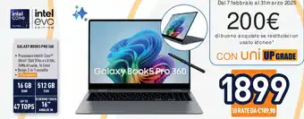 Unieuro GALAXY BOOK5 PRO 360 offerta