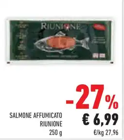 Conad Superstore Salmone affumicato RIUNIONE offerta