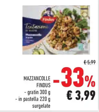 Conad Superstore Mazzancolle FINDUS offerta