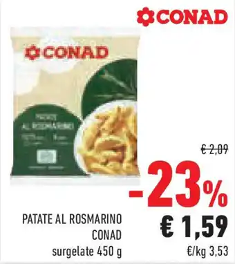 Conad Superstore Patate al rosmarino CONAD offerta