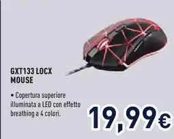 Unieuro GXT133 LOCXGXT133 LOCX MOUSE Mouse offerta