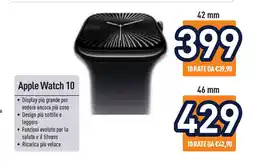 Unieuro Apple Watch 10 46 mm offerta