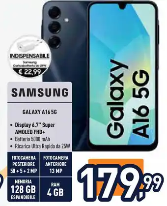 Unieuro SAMSUNG GALAXY A165G offerta