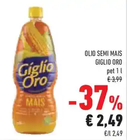 Conad Superstore Olio semi mais GIGLIO ORO offerta