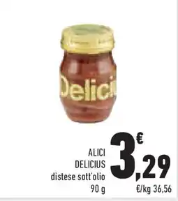 Conad Superstore ALICI DELICIUS distese sott'olio offerta