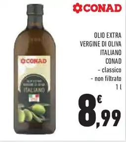 Conad Superstore Olio extra vergine di oliva italiano CONAD offerta