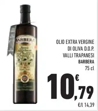 Conad Superstore Olio extra vergine di oliva d.o.p. valli trapanesi BARBERA offerta