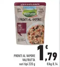 Conad Superstore Pronti al vapore VALFRUTTA offerta