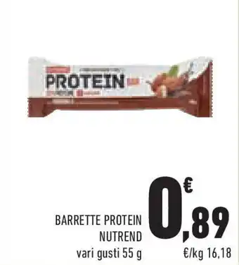 Conad Superstore Barrette protein NUTREND offerta