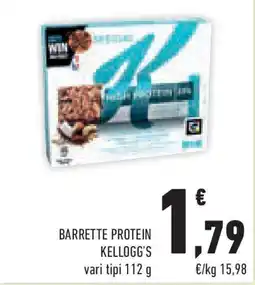 Conad Superstore Barrette protein KELLOGG'S offerta