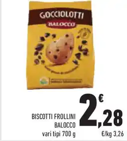 Conad Superstore Biscotti frollini BALOCCO offerta